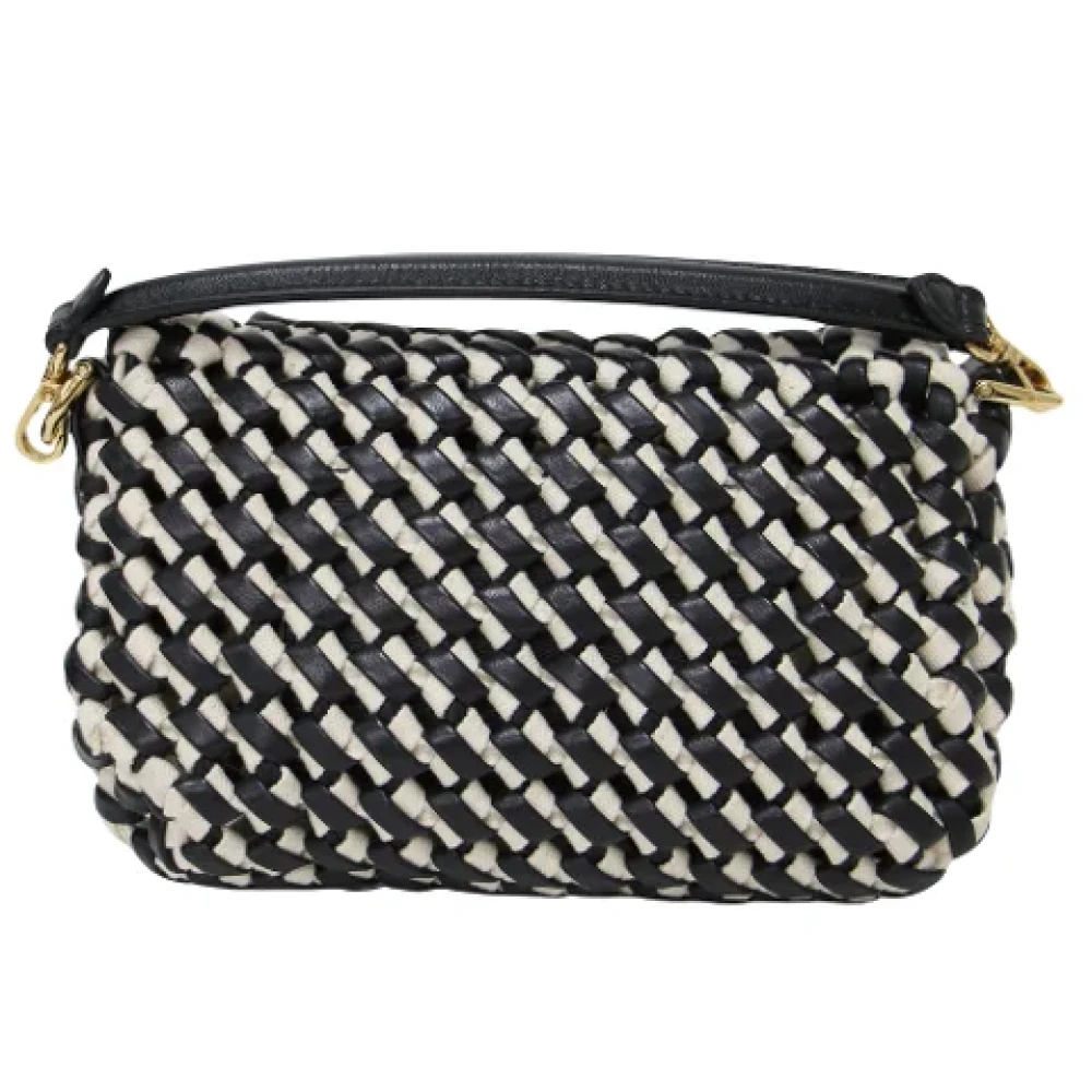 Fendi Vintage Pre-owned Leather fendi-bags Black Dames