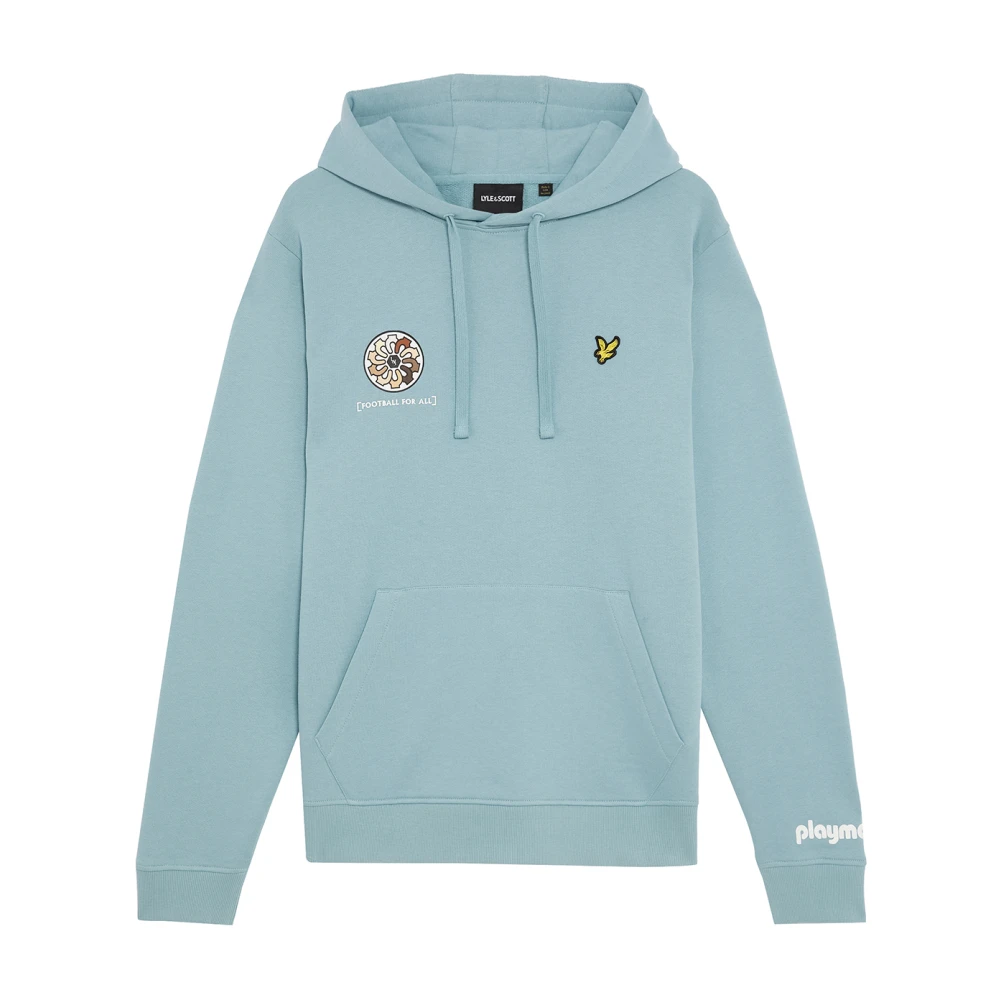 Lyle & Scott Mid Layers Playmobil Pullover Hoodie Blue Heren