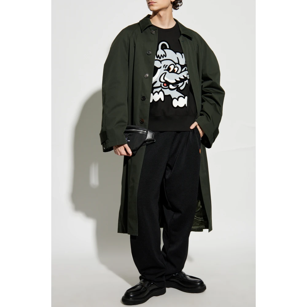 Kenzo Gedrukte sweatshirt Black Heren