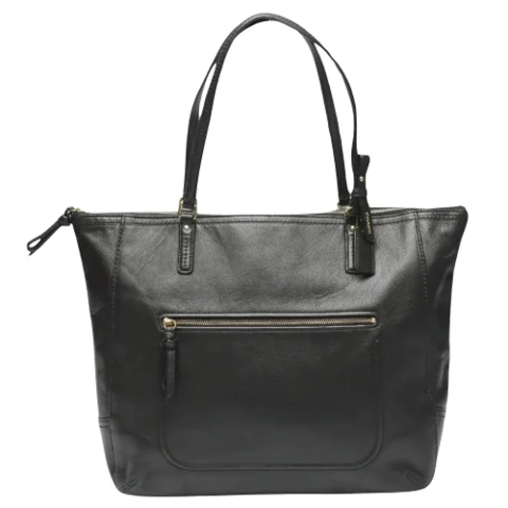 Pre-owned Svart skinntrener Tote