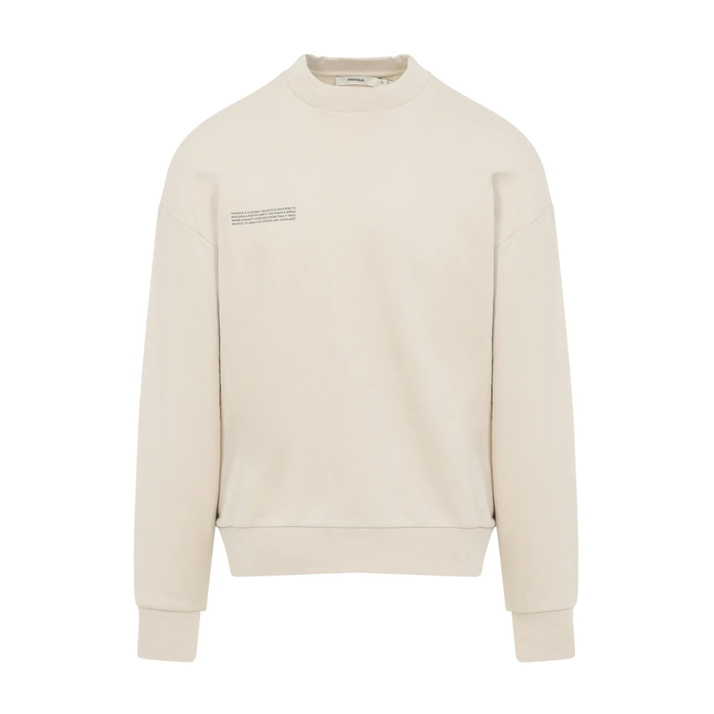 Pangaia Men's Beige Sweatshirts, M, 365 Midweight Sweatshirt