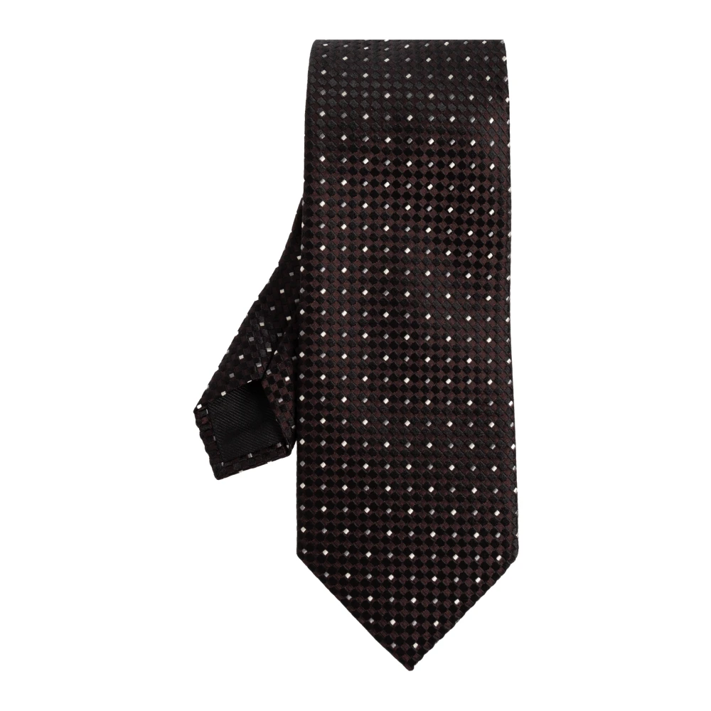 Tom Ford Uomo Marrone - La Cravatta Di Seta - Accessories - One Size