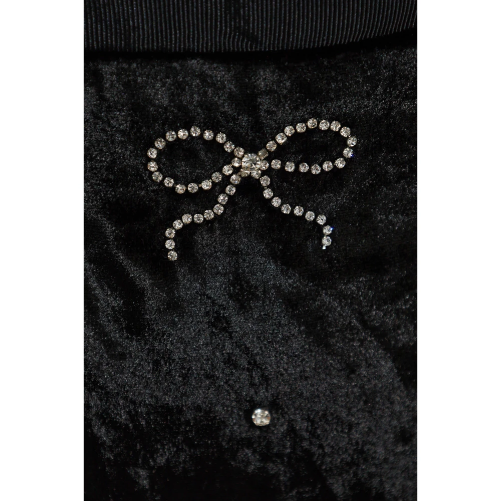 Loveshackfancy Jurk Rinwell Black Dames