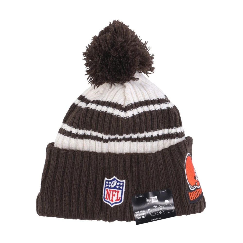 new era Cleveland Browns Pom Muts Brown Heren