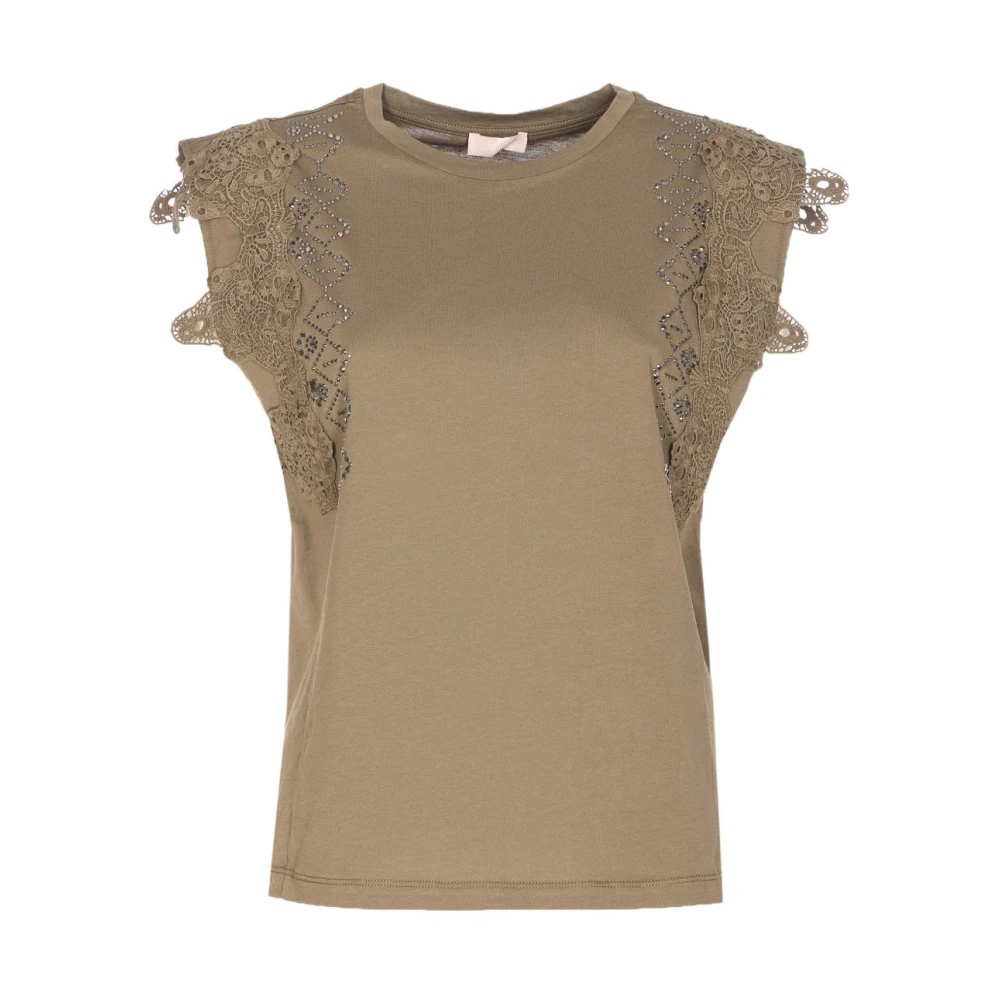 Liu Jo Donna Verde Top, M, New,