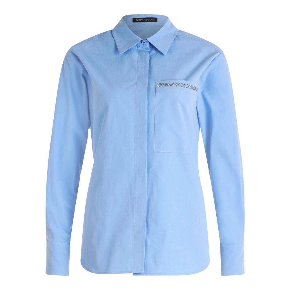 Betty Barclay Casual overhemd met kraag Blue Dames