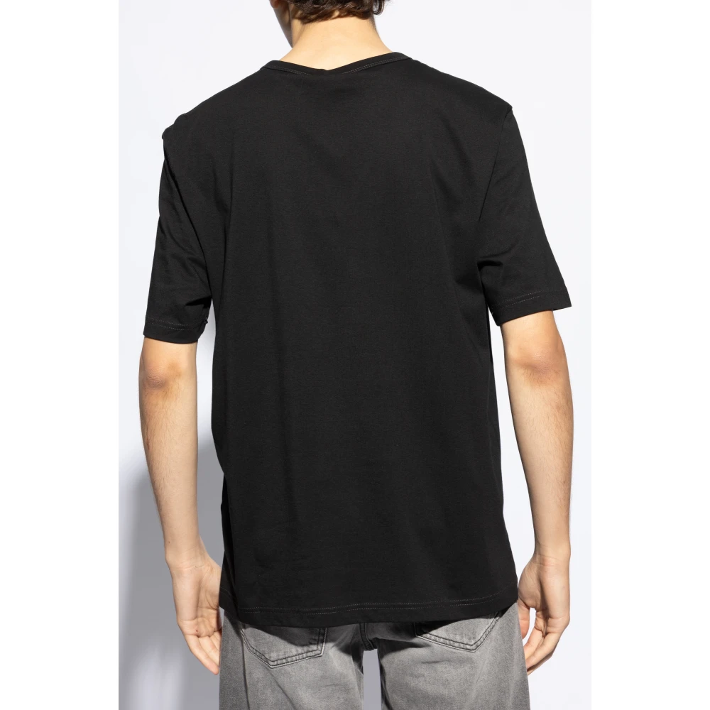 Diesel T-shirt `T-Adjust-K10` Black Heren