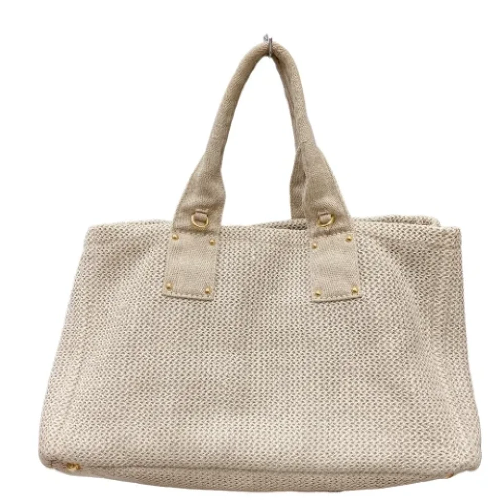 Prada Vintage Pre-owned Fabric prada-bags Gray Dames
