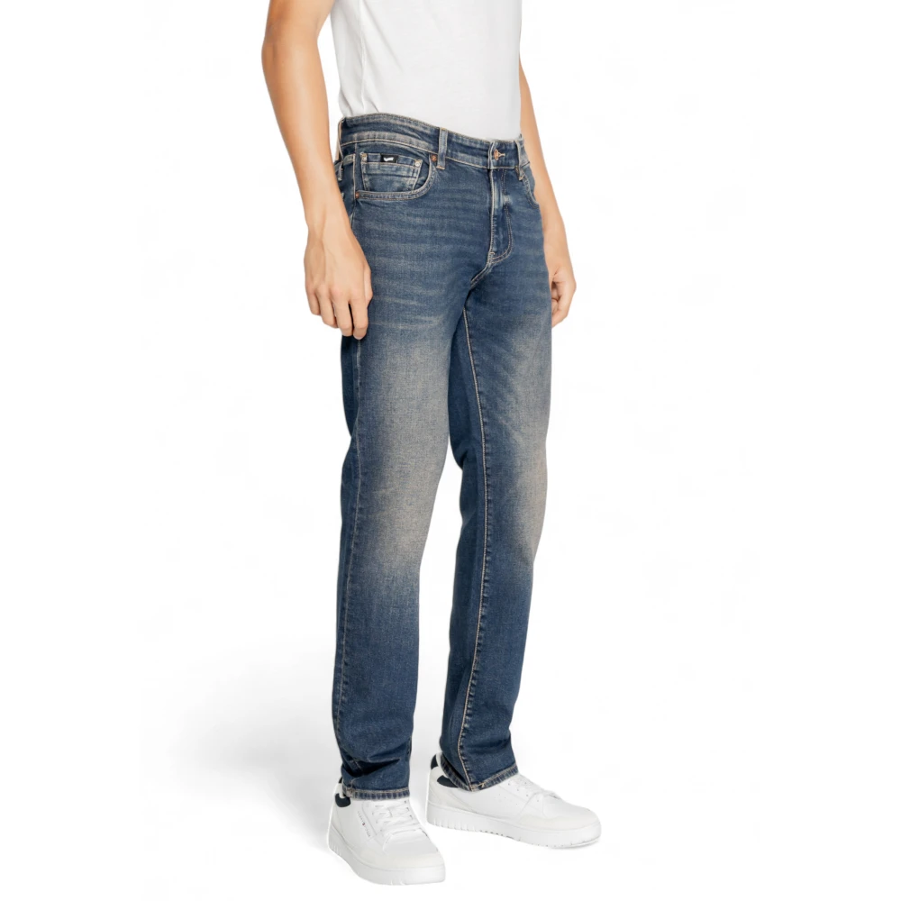 GAS Simple Jeans Collectie Herfst Winter Katoen Elastaan Blue Heren