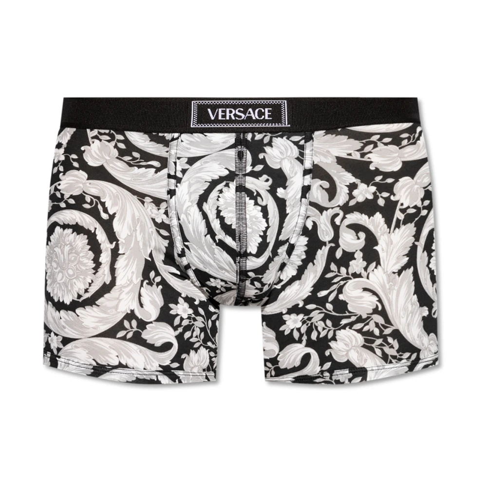 Versace Boxershorts met logo White Heren