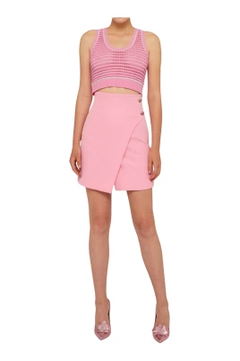 Genny Round-neck Knitwear Rosa 40 IT