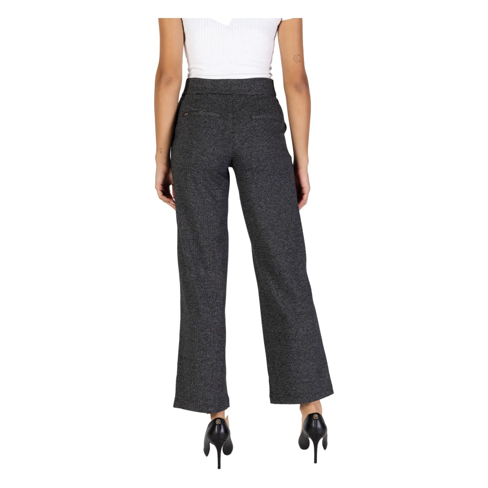Street One Zwarte Broek met Zakken Herfst Winter Black Dames