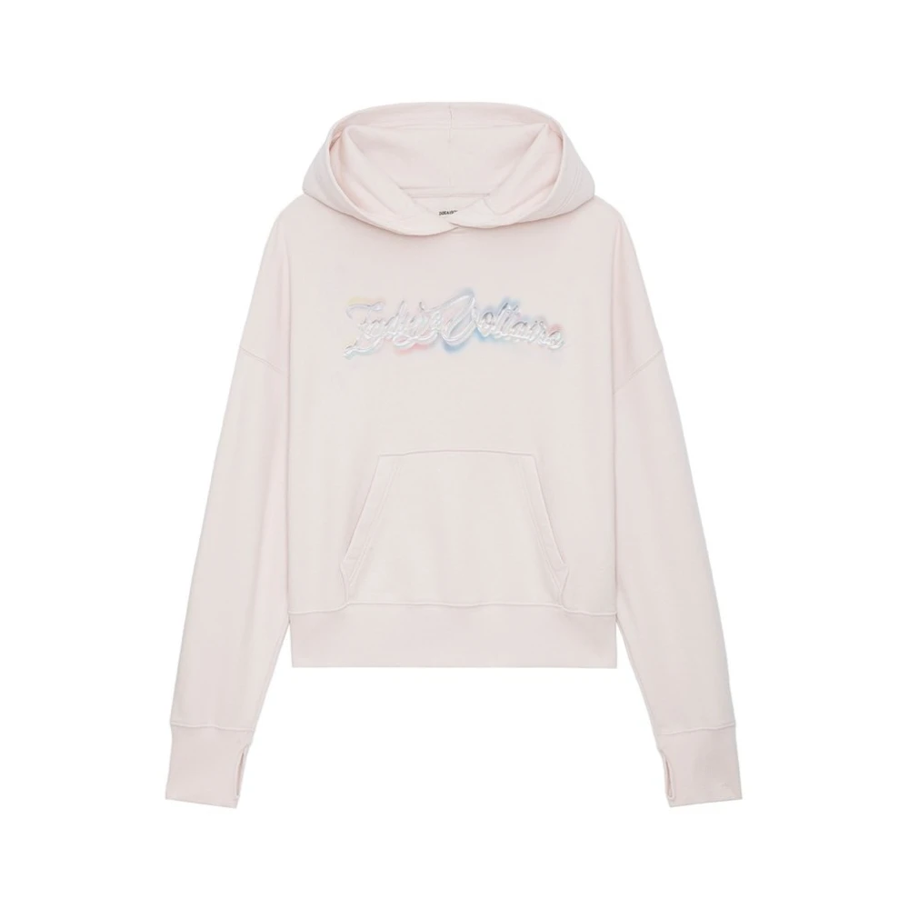 Zadig & Voltaire Stijlvol T-shirt voor mannen Pink Dames