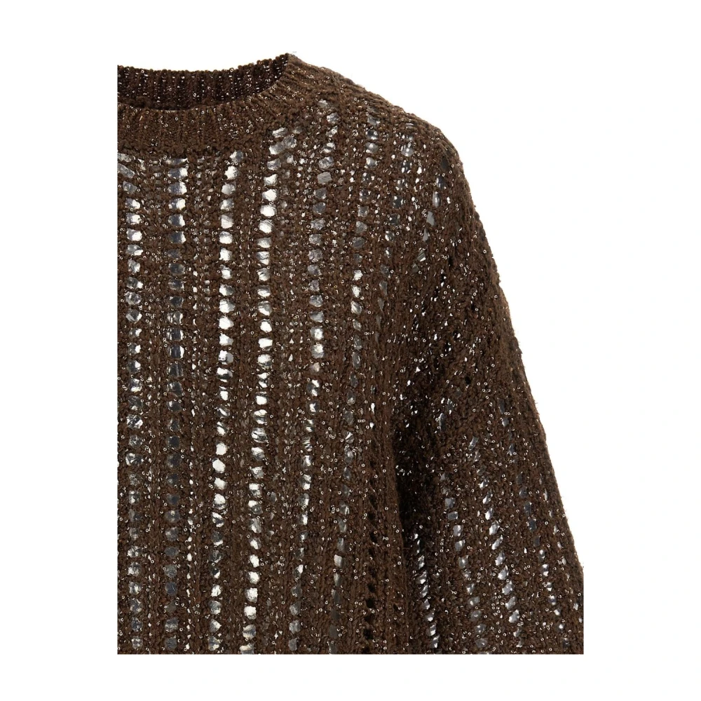 BRUNELLO CUCINELLI Bruine Sweaters voor Mannen Brown Dames