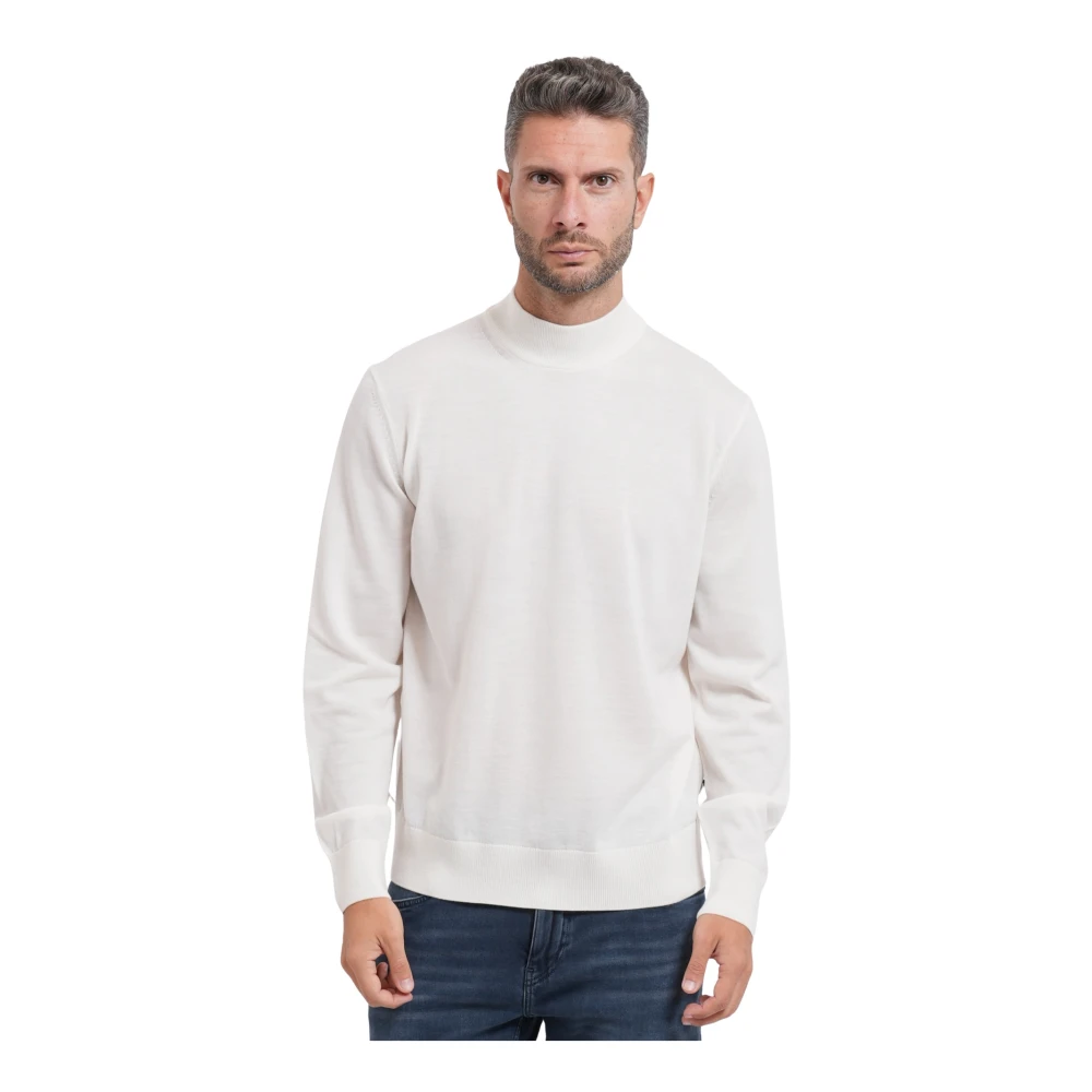 Boss Uomo Bianco Maglie, Xl, New,
