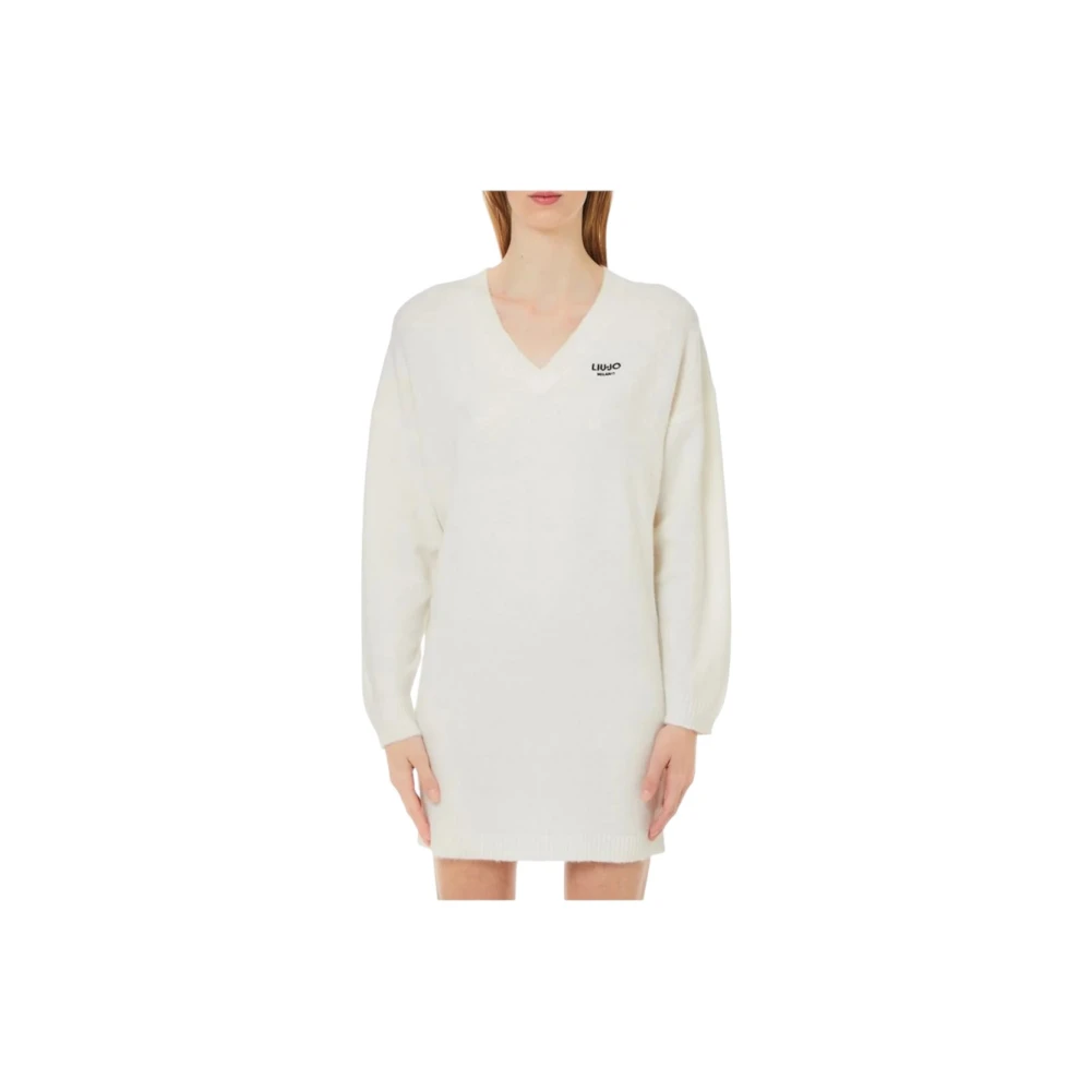 Liu Jo Elegante Jurk voor Vrouwen White Dames