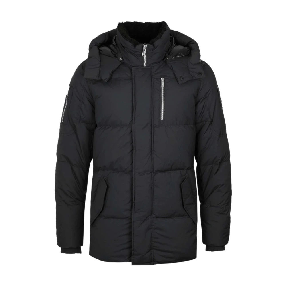 Moose Knuckles Men's Black Everest Puffer 3Q Jacket