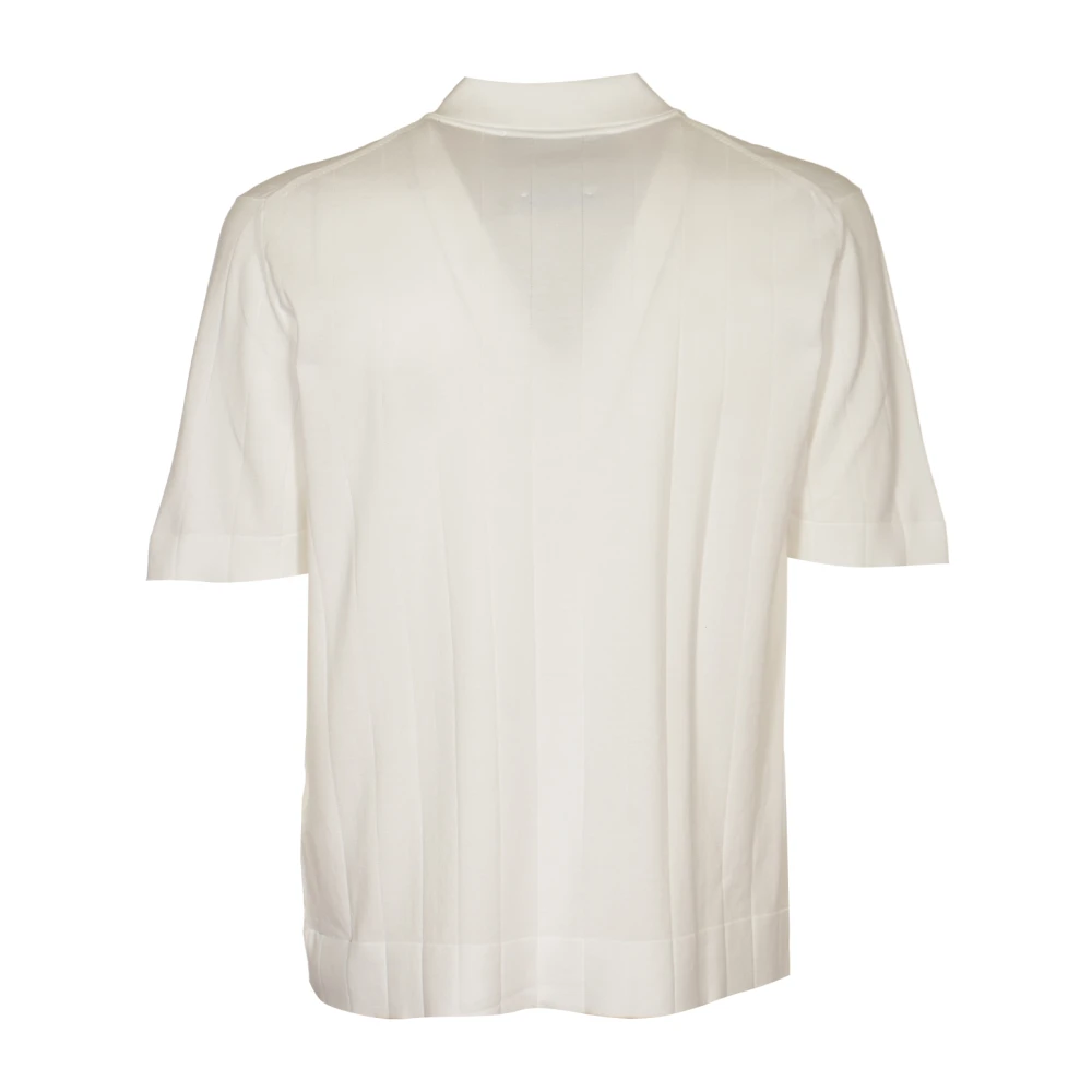 K-way Witte Gebreide T-shirts en Polos White Heren
