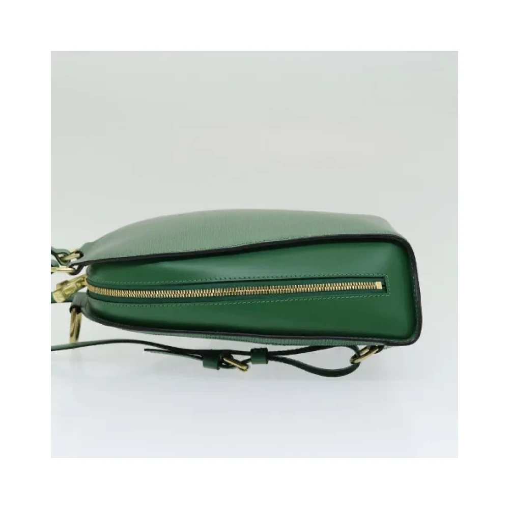 Louis Vuitton Vintage Pre-owned Leather backpacks Green Dames