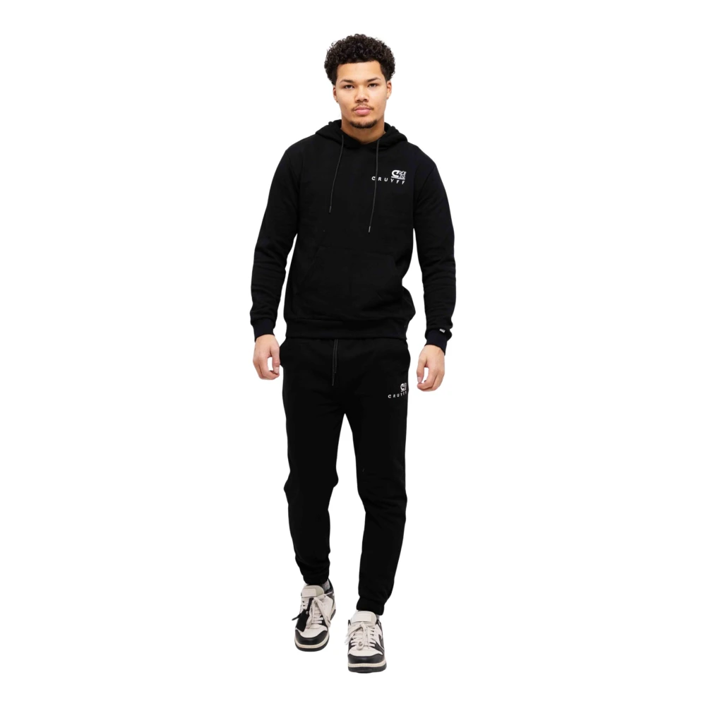 Cruyff Heren Trainingspak Zwart Wit Black Heren