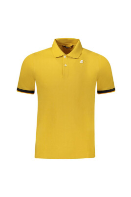 polo-homme-en-coton-jaune
