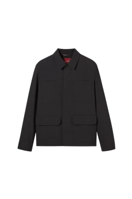 Ulljacka med Selvedge-detalj