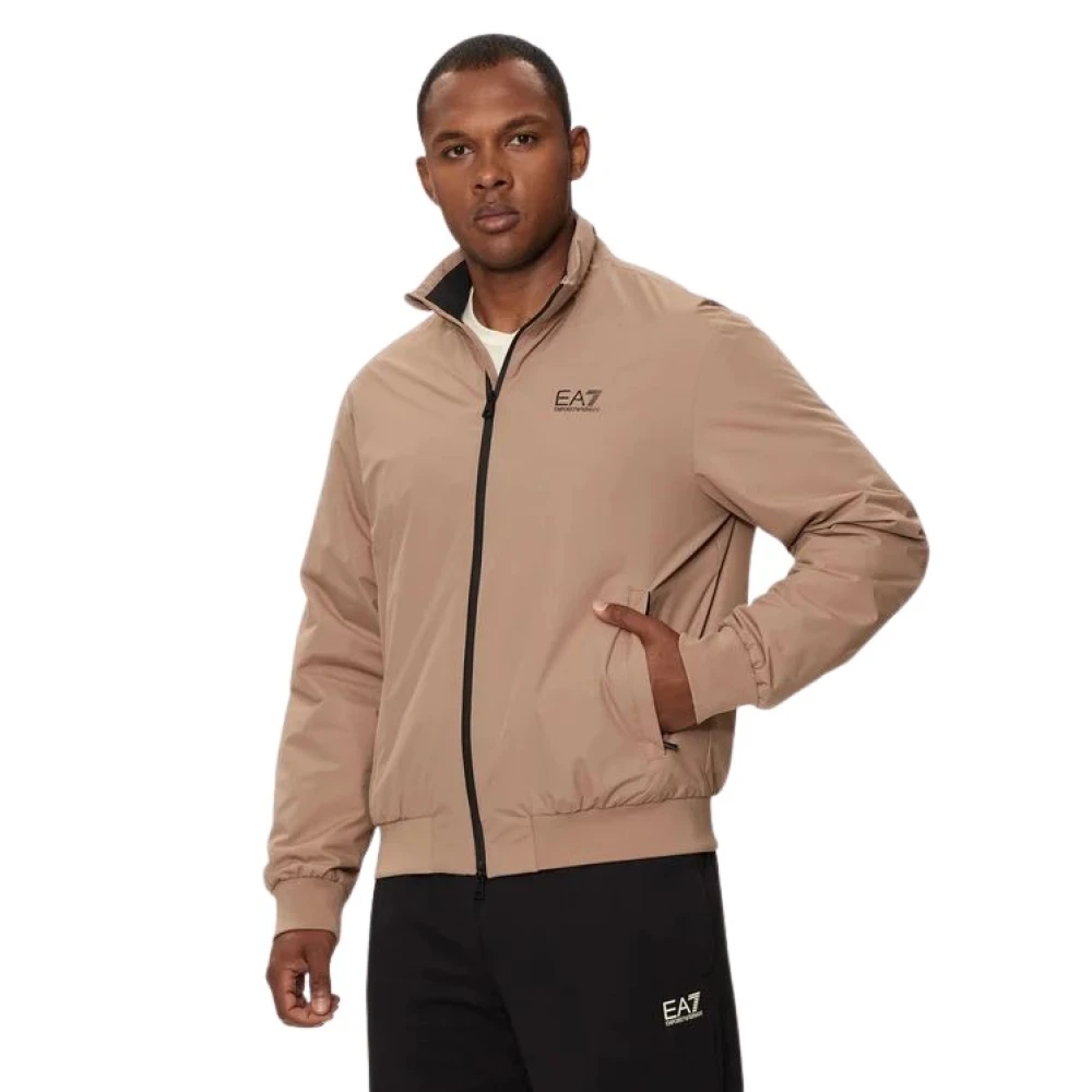 Emporio Armani Ea7 Uomo Beige Felpe, L, New,