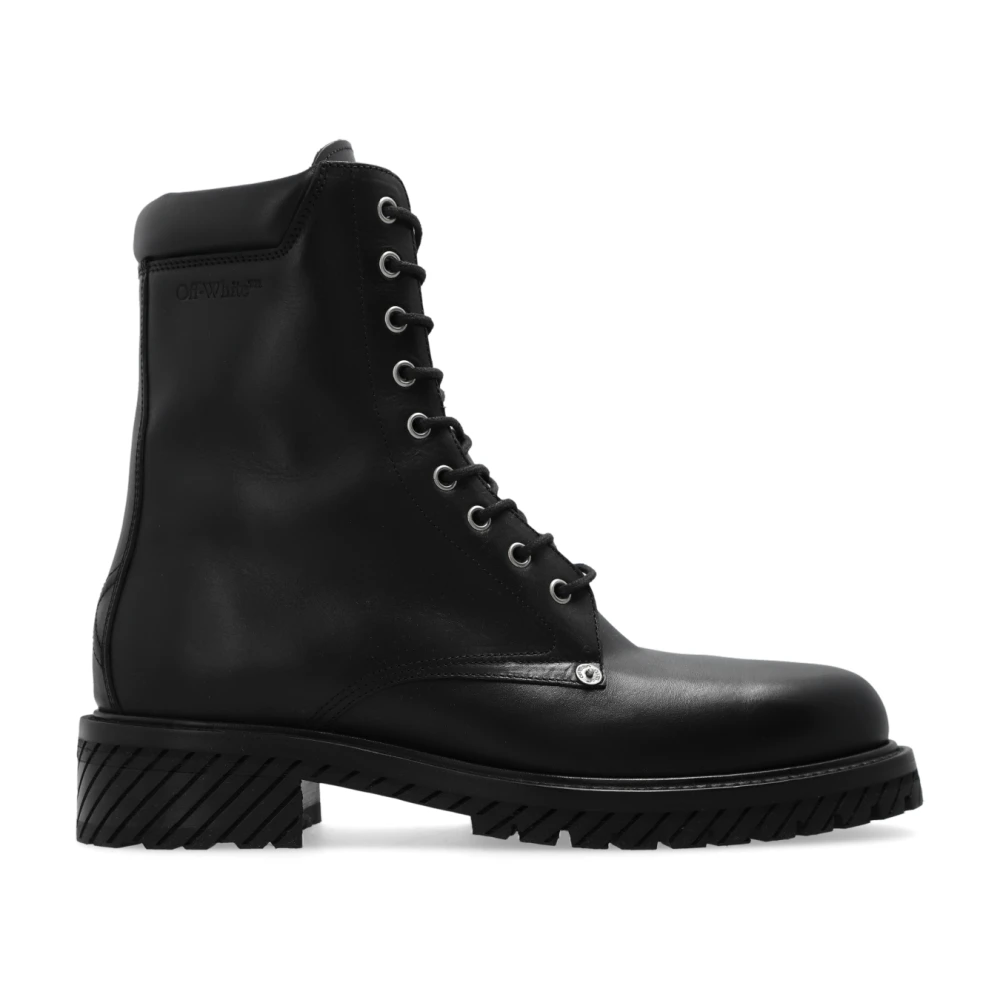 Shoes > Boots > Lace-up Boots - - Off White - Modalova