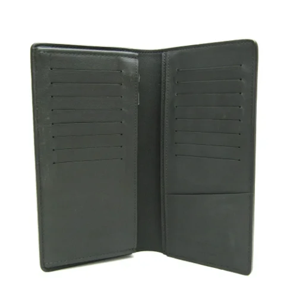 Louis Vuitton Vintage Pre-owned Leather wallets Black Heren