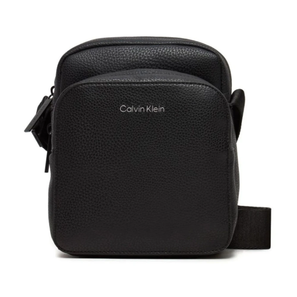 Calvin Klein Heren Reporter Schoudertas met Zak Black Heren