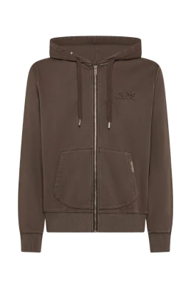 Hoodie Zip Vintage Broken