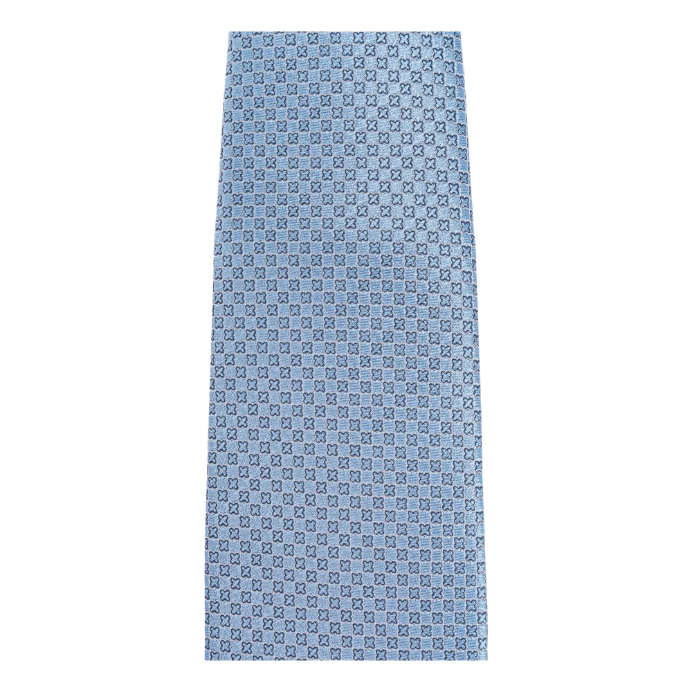 Brioni Zijden stropdas Blue Heren