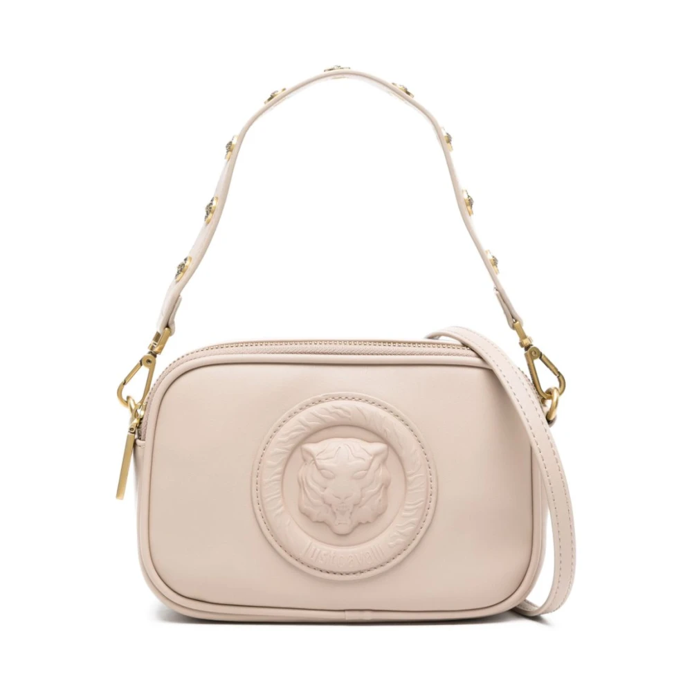 Just Cavalli Crossbody bags Range E Tiger Embossed Sketch 7 Bags in taupe