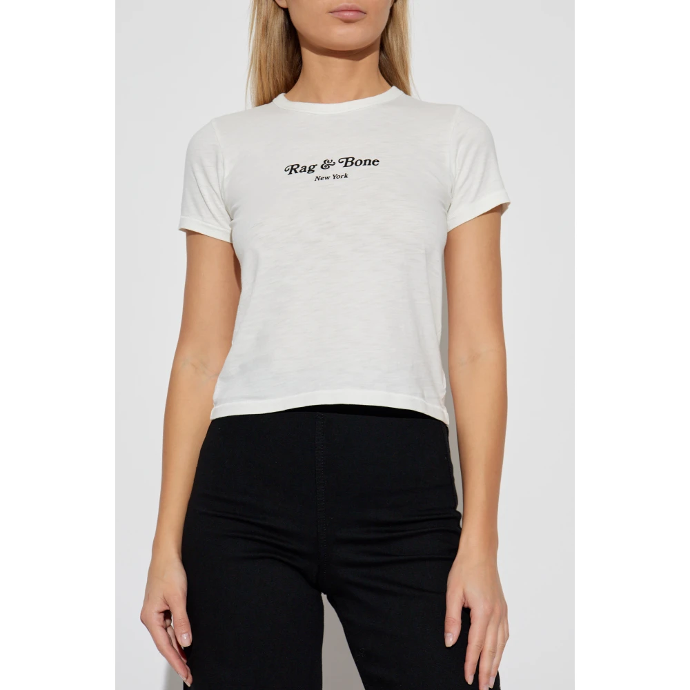 Rag & Bone Top Skrypt White Dames