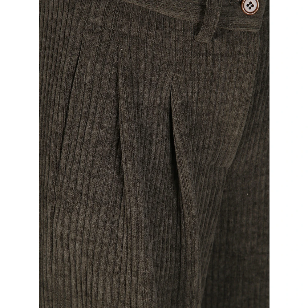 Jejia Velvet Pinces Broek Katherine Model Brown Dames