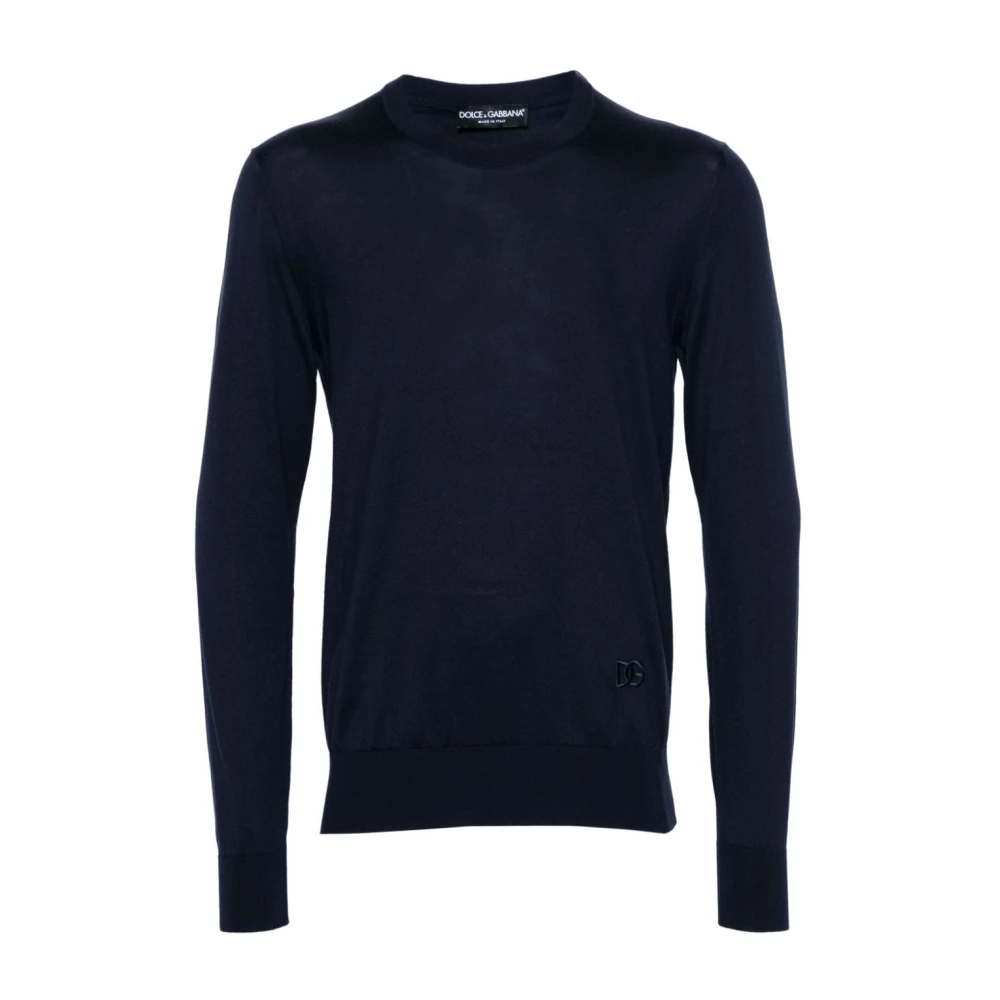 Dolce & Gabbana Sweatshirts Blue Heren