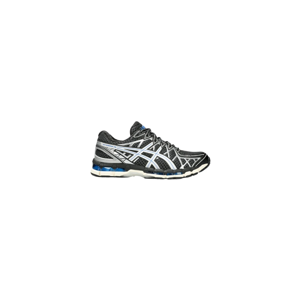Asics Gestructureerde Dempende Hardloopschoenen Heren Schoenen Zwart