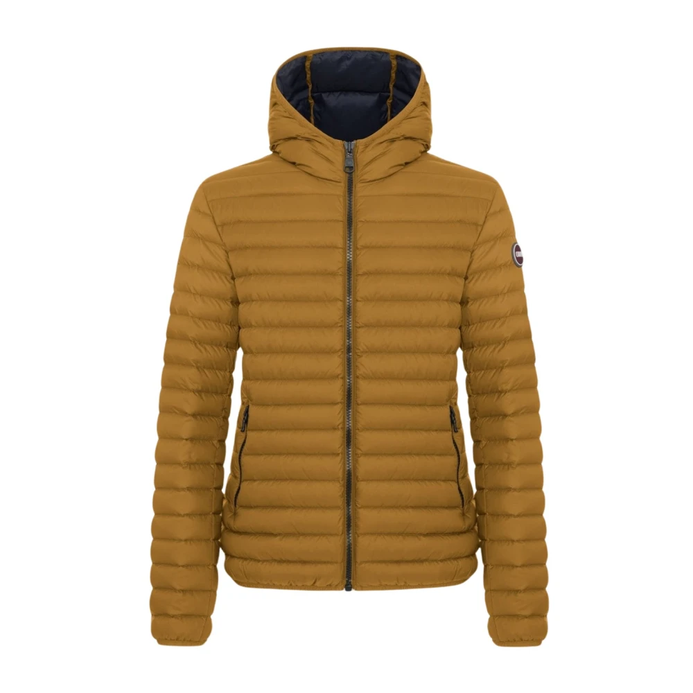 Colmar Korte gewatteerde herenjas met capuchon Beige Heren