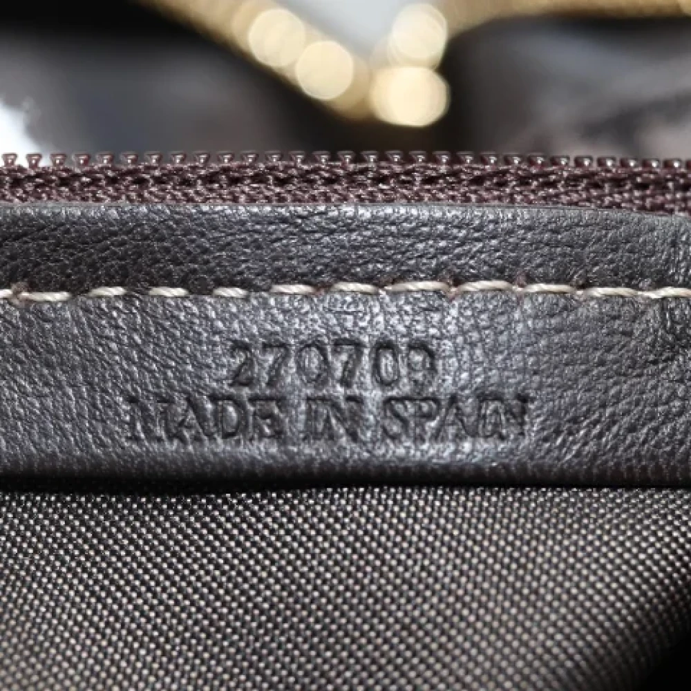 Loewe Pre-owned Leather handbags Yellow Dames