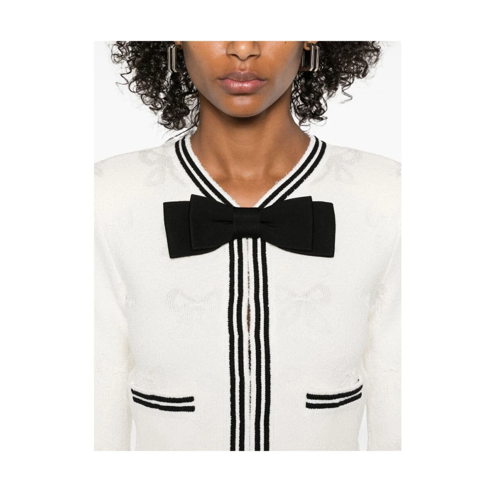 Self Portrait Amandel Beige Strik White Dames