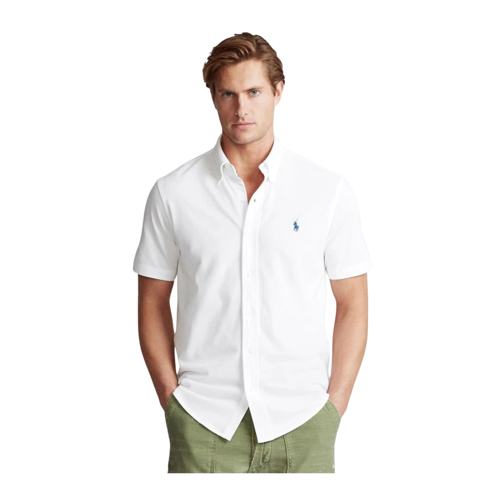 Ralph Lauren Uomo Bianco Magliette, S, New,