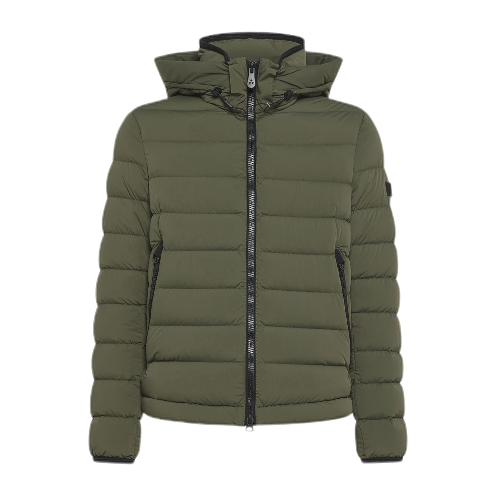 Peuterey Men's Green Stretch Fabric Down Jacket