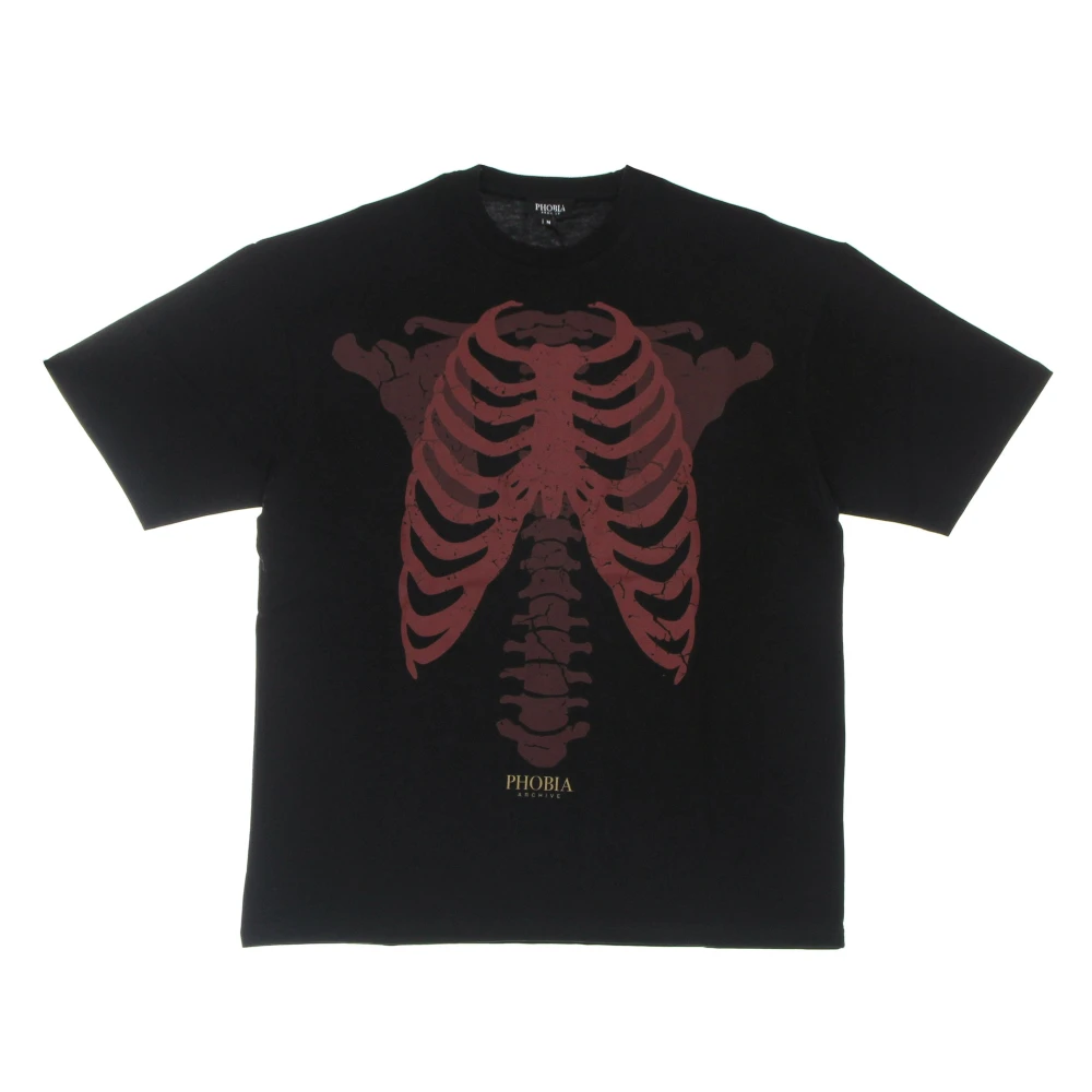Phobia Archive - Camiseta Con Estampado De Esqueleto - Tops - Hombre - Negro - L