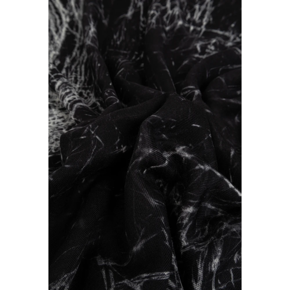 alexander mcqueen Wollen sjaal Black Dames