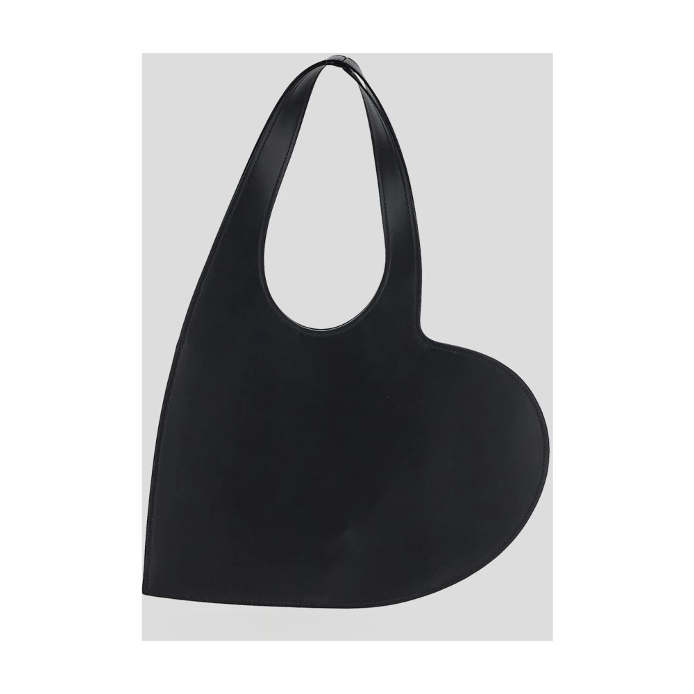 Coperni Hart Tote Tas van Leer Black Dames