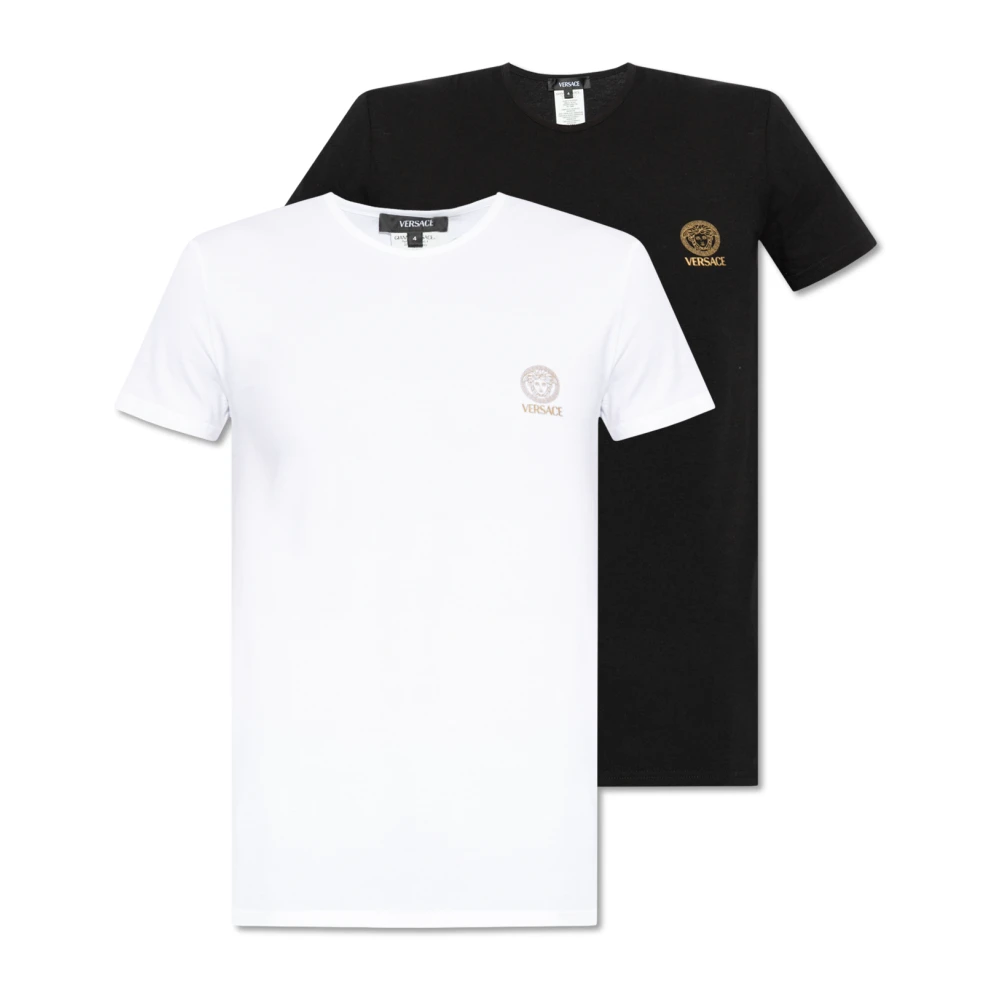 Versace - Tops > T-Shirts - White - Versace - Modalova