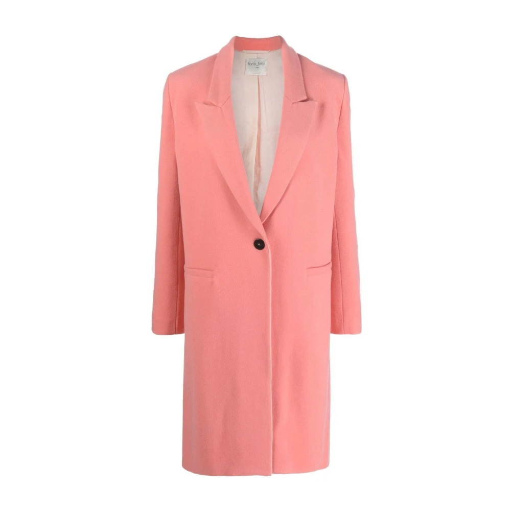 Coats > Single-Breasted Coats - - Forte Forte - Modalova