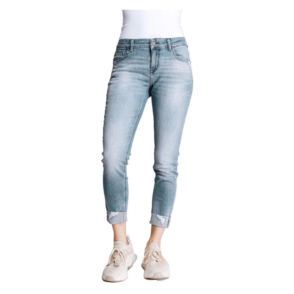 Zhrill Skinny Jeans Nova Blauw Blue Dames