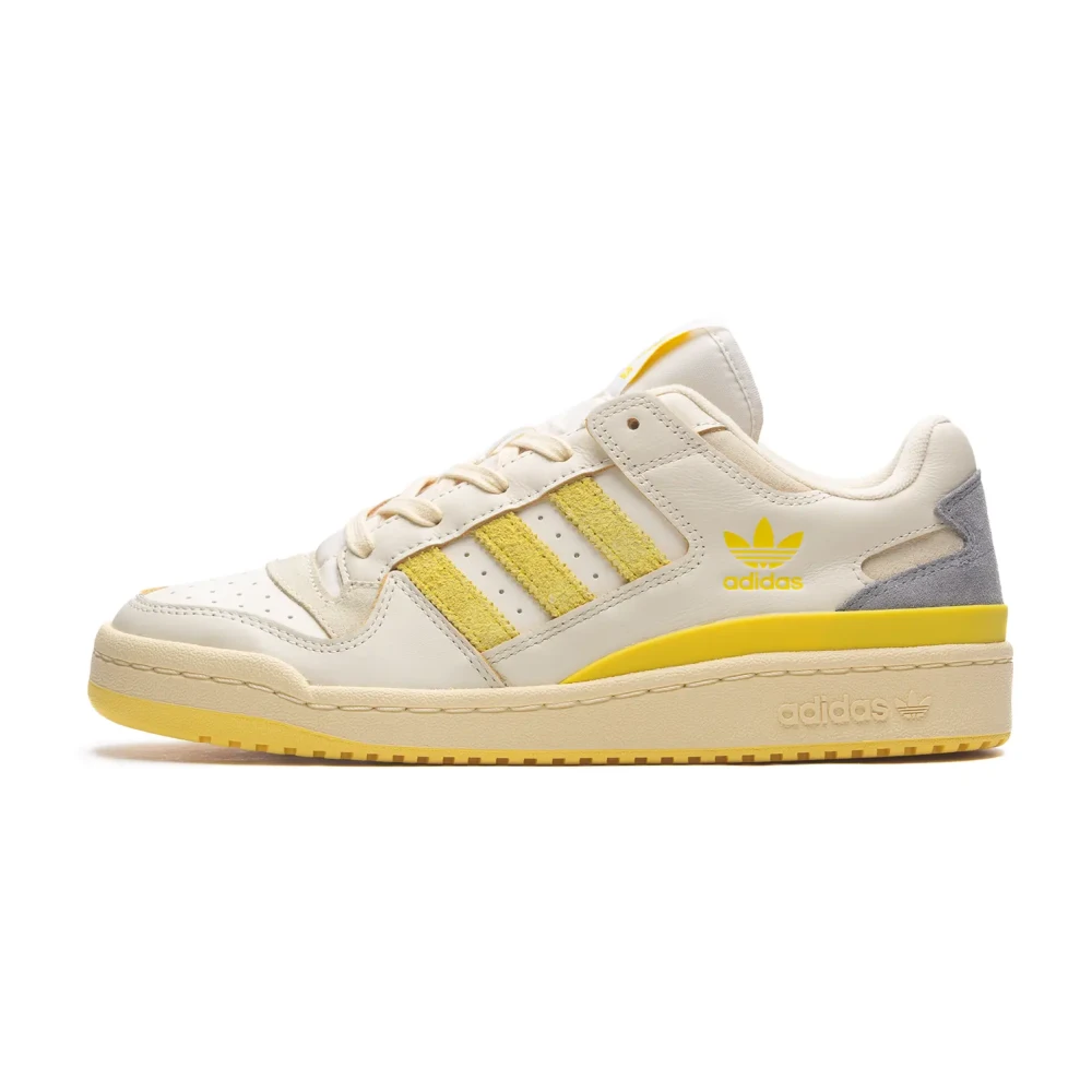 Adidas White Forum Low Cl - Male - Skateboarding - 12 Uk - Sport