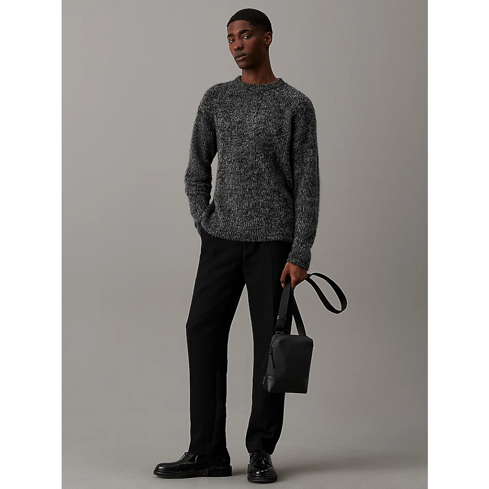 Calvin Klein Mannen Logo Tech Sensuele Tas Black Heren
